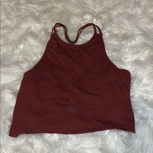 Rust Crop Top